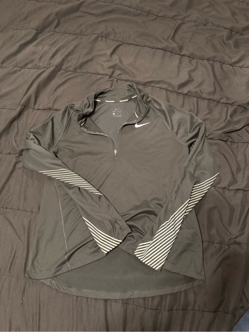 Nike Women’s Black Dri-FIT Half-Zip Training Pullover